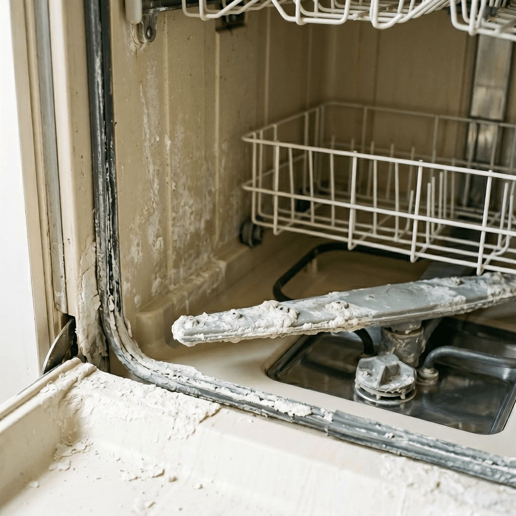 Scale inside water heater or appliance